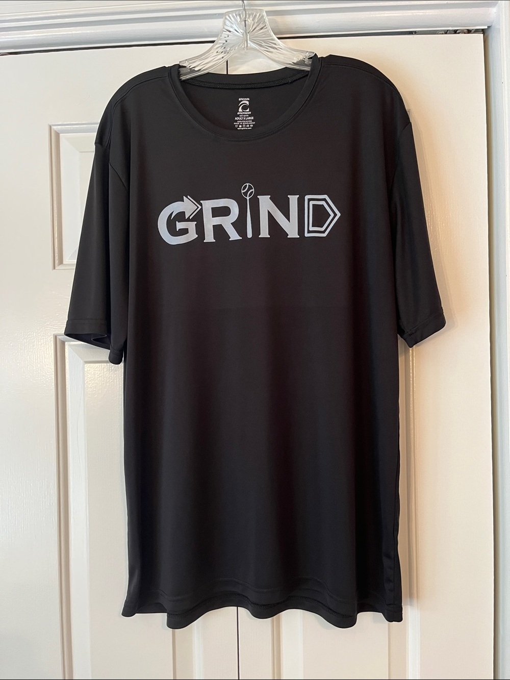 Men's Epic Sports 'Grind' baseball tee shirt - LNC